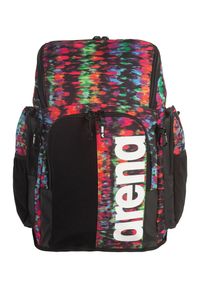 Plecak Arena Team Spiky III Backpack 45 + Worek. Kolor: czerwony, wielokolorowy, czarny. Styl: sportowy