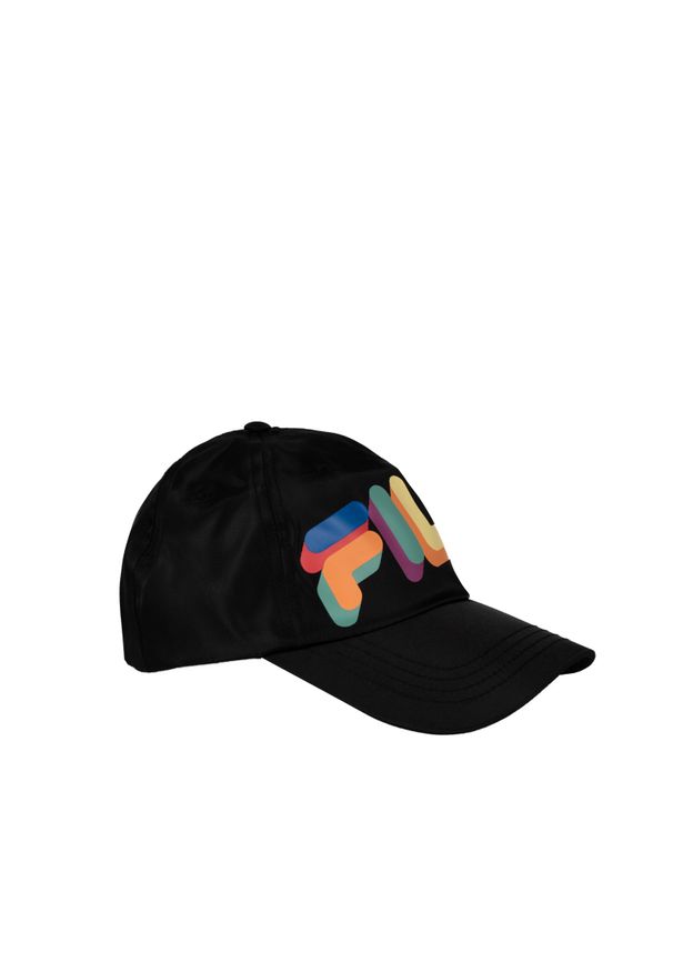Fila Bejsbolówka "Besuki" | FCU0073 | Mężczyzna | Czarny. Kolor: czarny. Materiał: poliester. Wzór: nadruk