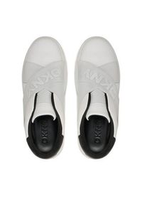 DKNY Sneakersy Jaye K4467549 Biały. Kolor: biały. Materiał: skóra #6