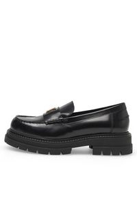 Badura Loafersy PAOLA-112890 Czarny. Kolor: czarny. Materiał: lakier, skóra #5