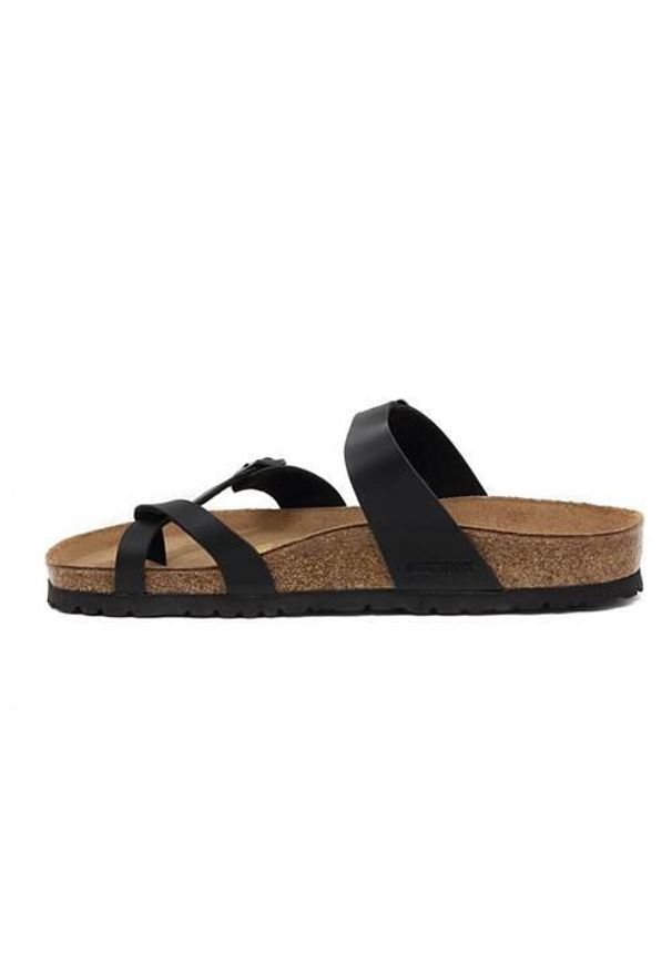 Klapki damskie Birkenstock 071791. Kolor: wielokolorowy. Materiał: materiał