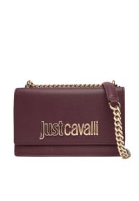 Just Cavalli Torebka 79RA4BBA Fioletowy. Kolor: fioletowy. Materiał: skórzane