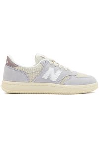 Buty unisex New Balance CT500GC – szare. Kolor: szary. Materiał: zamsz, guma, skóra, nubuk. Szerokość cholewki: normalna. Sport: tenis #1