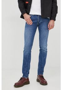 Drykorn jeansy męskie. Kolor: niebieski #1