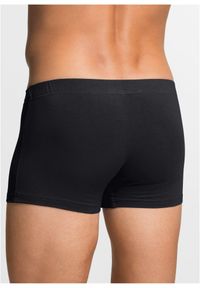 bonprix - Bokserki hipster z bawełną (3 pary). Kolor: czarny. Materiał: bawełna #2