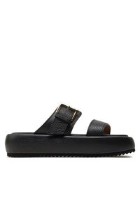 Klapki Pollini. Kolor: czarny
