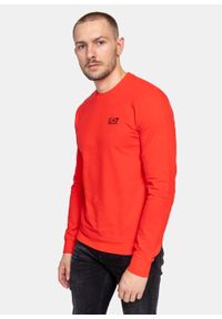Bluza męska EA7 Emporio Armani (8NPM52 PJ05Z 1451). Kolor: czerwony. Styl: sportowy
