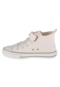 Big-Star - Buty Big Star Shoes Jr JJ374059 białe. Okazja: na co dzień. Wysokość cholewki: przed kolano. Kolor: biały. Materiał: guma, materiał. Szerokość cholewki: normalna. Styl: casual #4