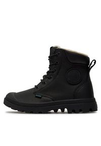 Palladium Trapery Pampa Sport Cuff WPS 72992-001-M Czarny. Kolor: czarny. Materiał: skóra. Styl: sportowy #4