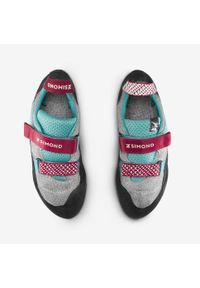 SIMOND - Buty wspinaczkowe Simond Klimb. Zapięcie: rzepy. Kolor: fioletowy, wielokolorowy, niebieski, szary. Materiał: guma. Sport: wspinaczka