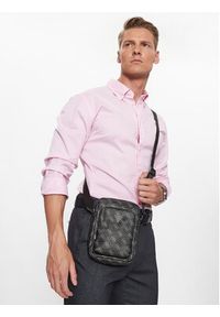 Guess Saszetka Vezzola Smart HMEVZL P3163 Czarny. Kolor: czarny. Materiał: skóra #5