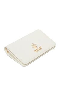 Beverly Hills Polo Club Portfel CWBEO-BHPC-W1-006-SS26 Biały. Kolor: biały. Materiał: skóra #4