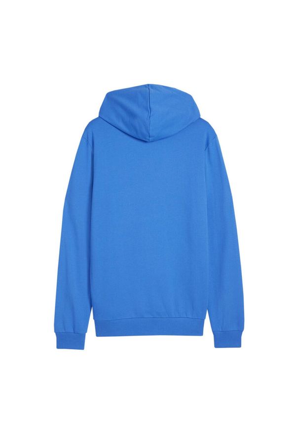 Puma - Męska Bluza Z Kapturem Team Goal Casual. Typ kołnierza: kaptur. Kolor: niebieski