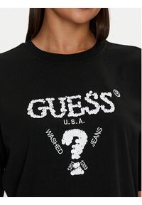 Guess T-Shirt Aurelie V4YI06 I3Z14 Czarny Boxy Fit. Kolor: czarny. Materiał: bawełna #4