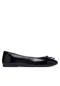 TOMMY HILFIGER - Tommy Hilfiger Baleriny Hilifger Patent Ballet FW0FW09005 Czarny. Kolor: czarny. Materiał: skóra #1