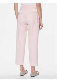 TOMMY HILFIGER - Tommy Hilfiger Chinosy WW0WW40504 Różowy Straight Fit. Kolor: różowy. Materiał: bawełna