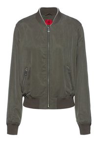 Hugo Kurtka bomber Agesa-1 50449569 Zielony Regular Fit. Kolor: zielony. Materiał: lyocell