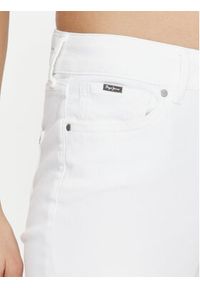 Pepe Jeans Jeansy PL211705U91 Biały Skinny Fit. Kolor: biały