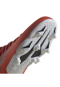 Adidas - Buty piłkarskie adidas X Speedflow.3 Fg Jr FY3304 wielokolorowe pomarańcze i czerwienie. Kolor: wielokolorowy. Materiał: syntetyk. Szerokość cholewki: normalna. Sport: piłka nożna #8