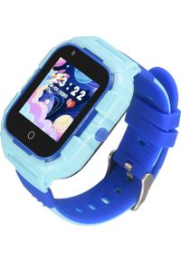 GARETT - Smartwatch Garett Kids Protect 4G Niebieski (5903991665829). Rodzaj zegarka: smartwatch. Kolor: niebieski