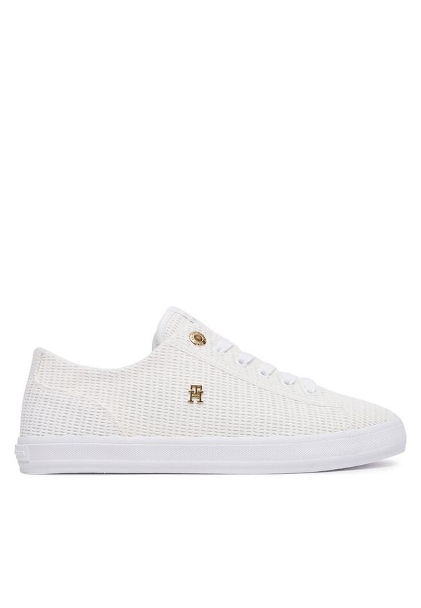 TOMMY HILFIGER - Tenisówki Tommy Hilfiger. Kolor: biały