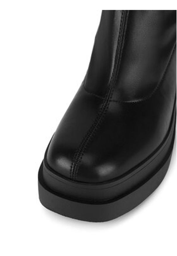 DeeZee Botki KX2311501 Czarny. Kolor: czarny. Materiał: syntetyk, materiał