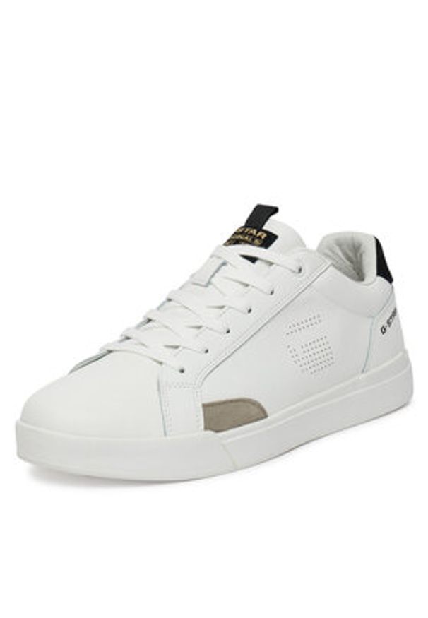 G-Star RAW - G-Star Raw Sneakersy V5-10501 Biały. Kolor: biały. Materiał: skóra
