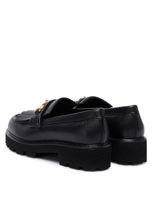 JOOP! Loafersy Leo Misto Mariana 4140008205 Czarny. Kolor: czarny. Materiał: skóra