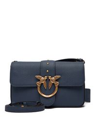 Pinko - PINKO Torebka Love One Mini Slouchy Fl Al 25-26 104340 A2OX Granatowy. Kolor: niebieski. Materiał: skórzane #2