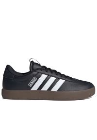 Adidas - Buty adidas VL Court 3.0 ID6286 - czarne. Kolor: czarny. Materiał: guma, syntetyk, skóra. Szerokość cholewki: normalna. Wzór: aplikacja #1