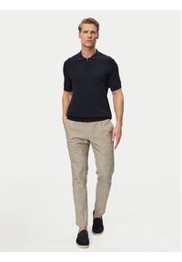 JOOP! Polo Vascor 30101508 Granatowy Regular Fit. Typ kołnierza: polo. Kolor: niebieski. Materiał: bawełna #5