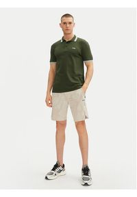 BOSS Polo Paddy 50469055 Zielony Regular Fit. Typ kołnierza: polo. Kolor: zielony. Materiał: bawełna #4