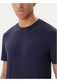 Guess T-Shirt Z2YI12 JR06K Granatowy Regular Fit. Kolor: niebieski. Materiał: bawełna #6