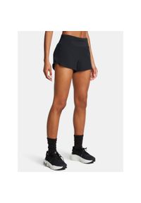 Spodenki do biegania damskie Under Armour Launch Pro 3''. Kolor: czarny. Sport: bieganie