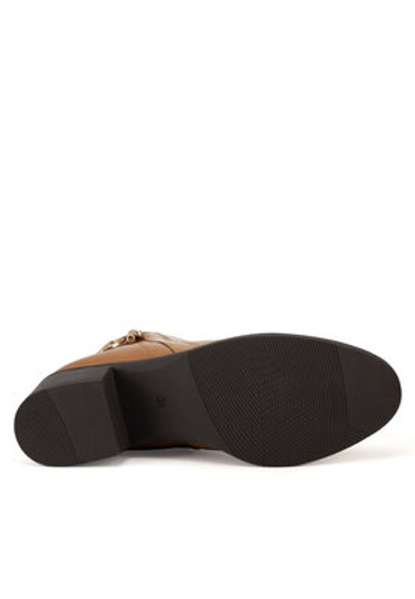 Lasocki Botki RST-GABRIEL-01 Brązowy. Kolor: brązowy. Materiał: skóra