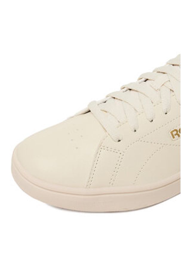 Reebok Sneakersy CEO-COURT CLEAN 100249753 Écru. Kolor: kremowy. Materiał: skóra