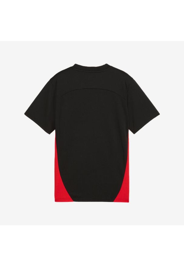 Koszulka piłkarska Puma RC Lens 24/25 treningowa. Materiał: materiał. Długość rękawa: krótki rękaw. Długość: krótkie. Sport: piłka nożna