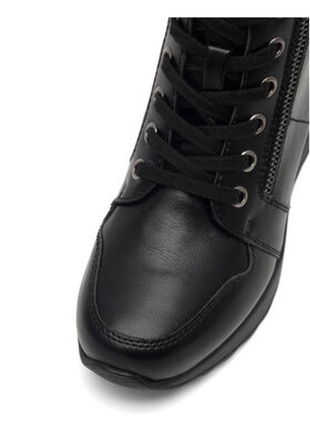Clara Barson Botki AUGUSTA WS2229-47 Czarny. Kolor: czarny. Materiał: skóra
