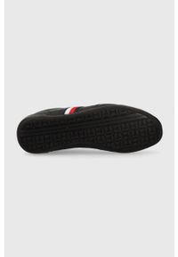 TOMMY HILFIGER - Tommy Hilfiger sneakersy kolor czarny. Nosek buta: okrągły. Zapięcie: sznurówki. Kolor: czarny. Materiał: guma #5