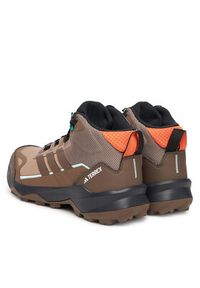 Adidas - adidas Trekkingi Terrex Skychaser AX5 Mid GORE-TEX JH7808 Brązowy. Kolor: brązowy. Materiał: materiał #6