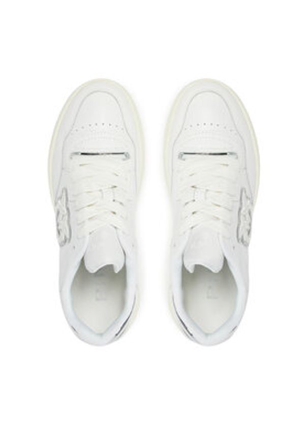 Pinko - PINKO Sneakersy Mandy 11 SS0077 P014 Biały. Kolor: biały. Materiał: skóra