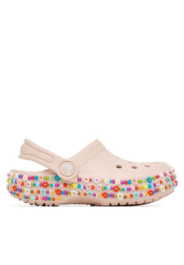 Klapki Crocs. Kolor: beżowy