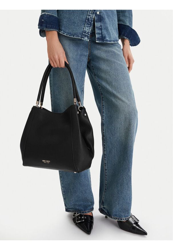 Nine West Torebka CEO-Olira-LDA8566 Czarny. Kolor: czarny