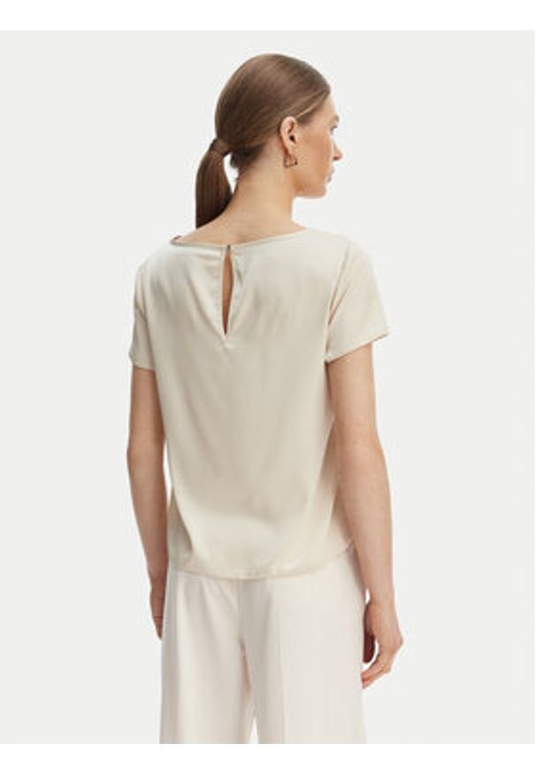 Rinascimento Bluzka CFC0127880003 Beżowy Regular Fit. Kolor: beżowy. Materiał: syntetyk