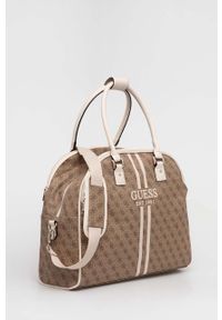 Guess torba kolor brązowy. Kolor: brązowy #4