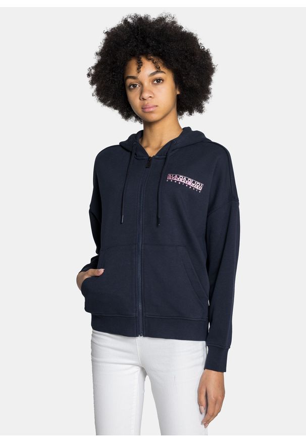 Bluza damska Napapijri Bilea (NP0A4FAB1761). Kolor: niebieski