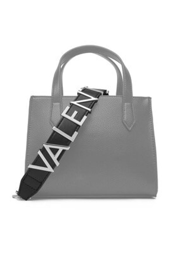 VALENTINO - Valentino Pasek Damski Alexia VTS9EM01 Czarny. Kolor: czarny. Materiał: skóra