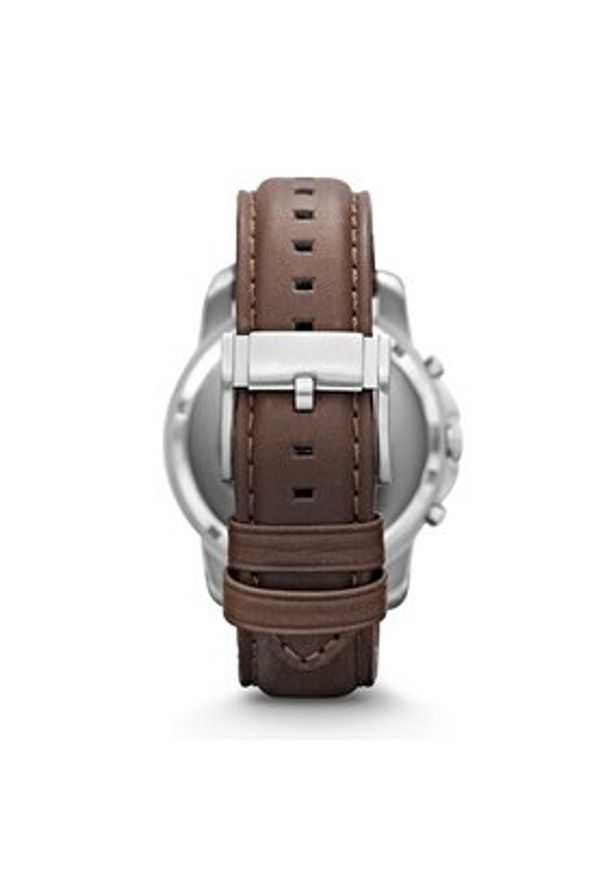 Fossil Zegarek Grant FS4735 Brązowy. Kolor: brązowy
