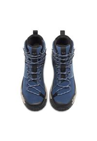 Buty trekkingowe damskie Salewa Puez Winter Mid Powertex. Wysokość cholewki: za kostkę. Zapięcie: sznurówki. Kolor: niebieski. Materiał: materiał. Szerokość cholewki: normalna
