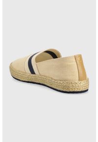 GANT - Gant espadryle Raffiaville kolor beżowy 26569821.G11. Nosek buta: okrągły. Kolor: beżowy #5